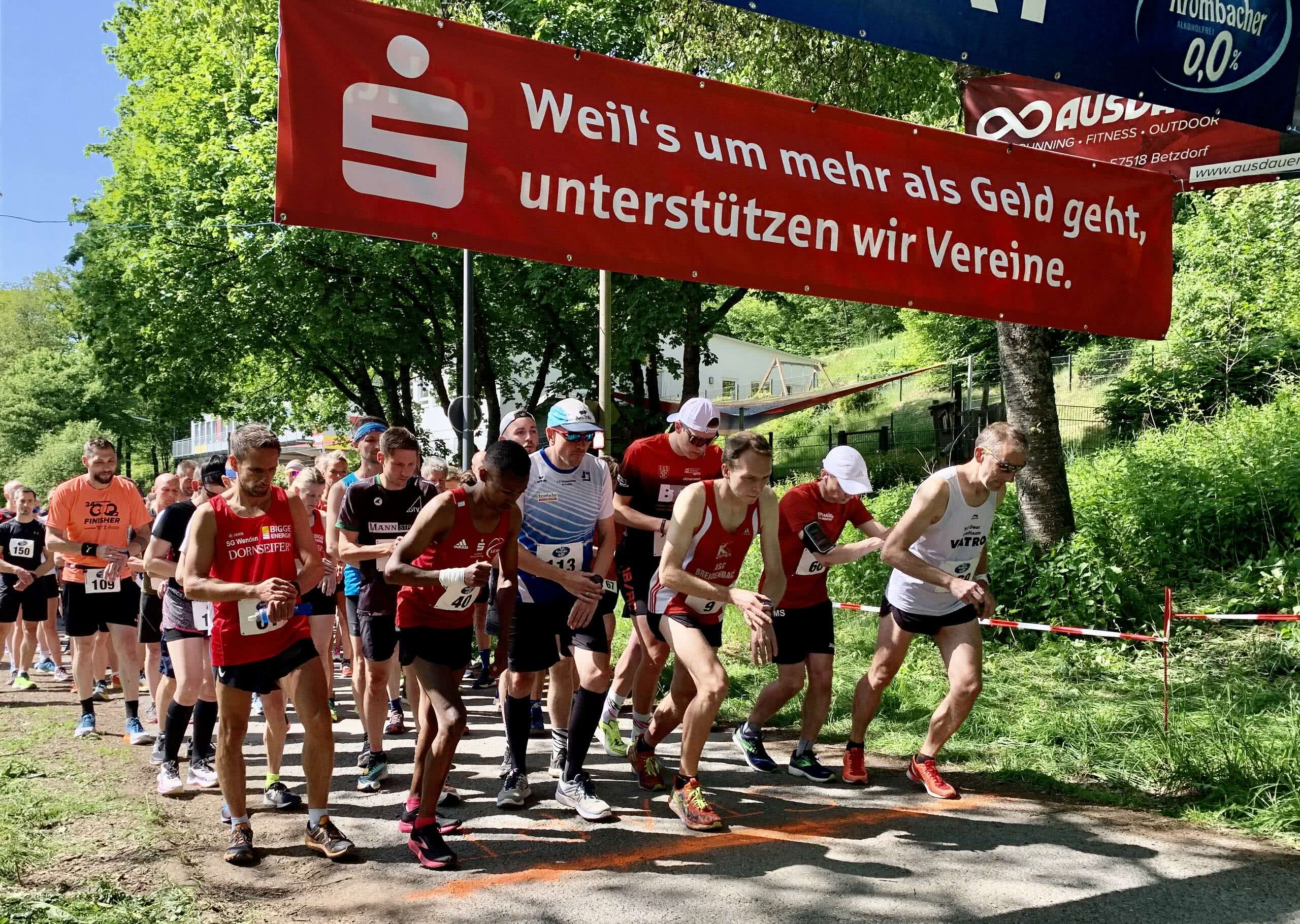 15 km Start Deuzer Pfingstlauf 2023