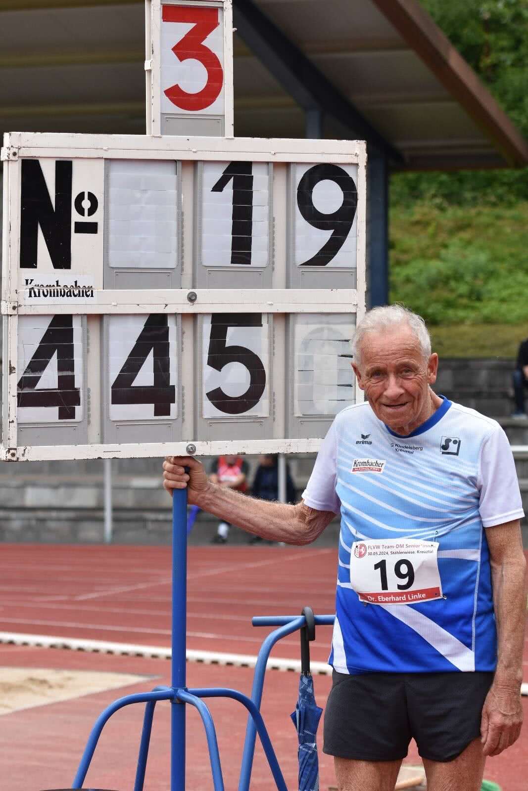 Dr. Eberhard Linke Weitsprung Weltrekord