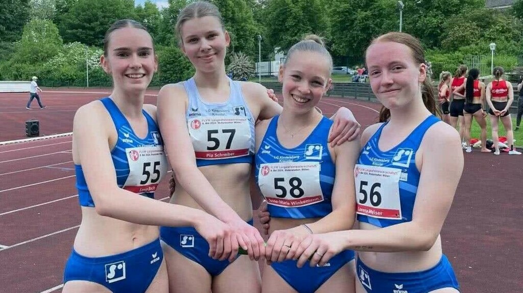 4x400 m WJU 20 LG Kindelsberg Kreuztal 