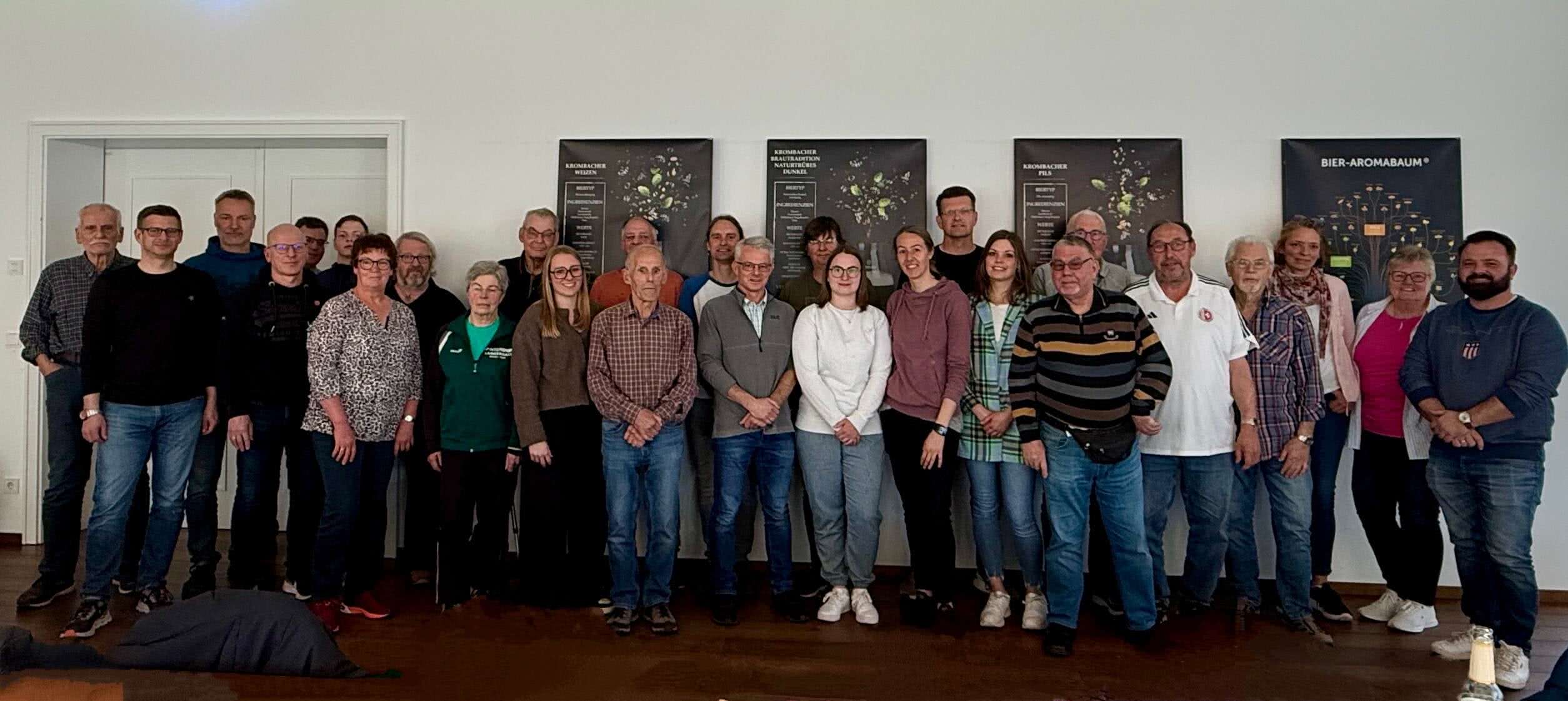 Teilnehmer*innen Kampfrichter-Lehrgang 29.03.2025 in Krombach