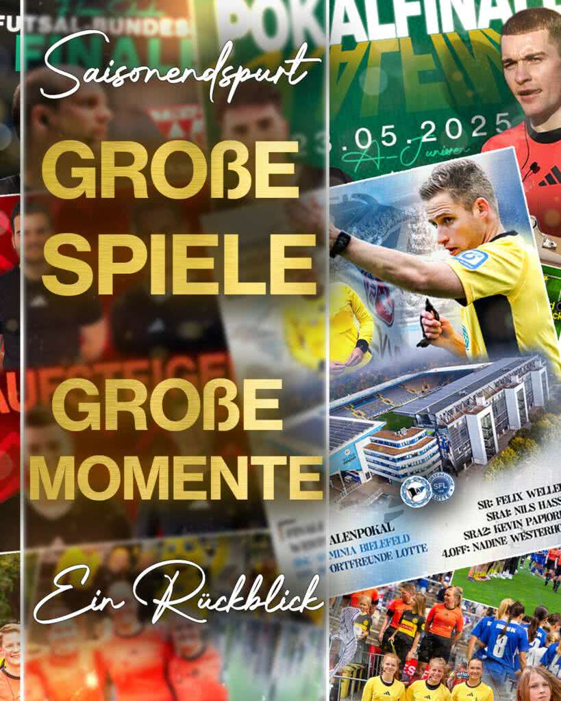 Große Spiele, große Momente - Der Saisonendspurt der Schiris