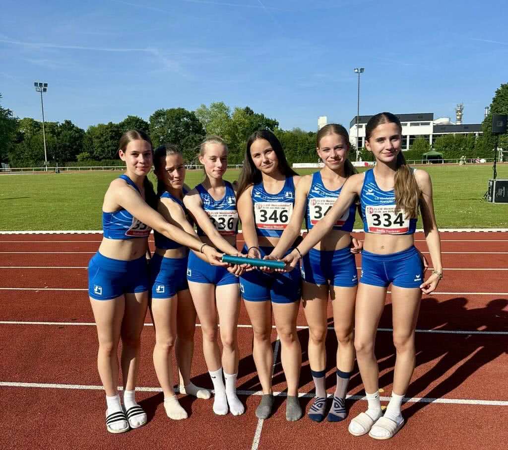 4 x 100 m Staffel WJU 16 LG Kindelsberg Kreuztal 