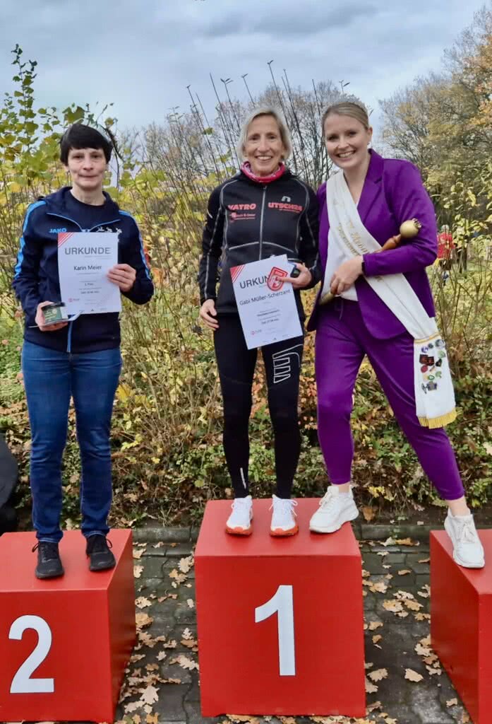 Westfalenmeisterin Gabi Müller-Scherzant TuS Deuz