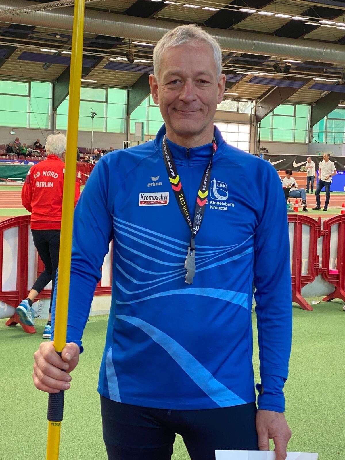 Deutscher Vizemeister Speerwurf Thomas Donner
