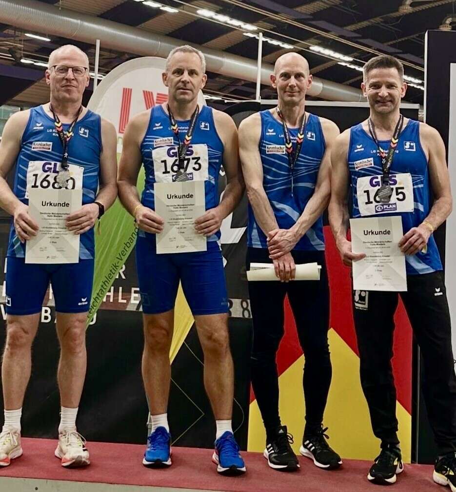 4 x 200 m Hallenstaffel