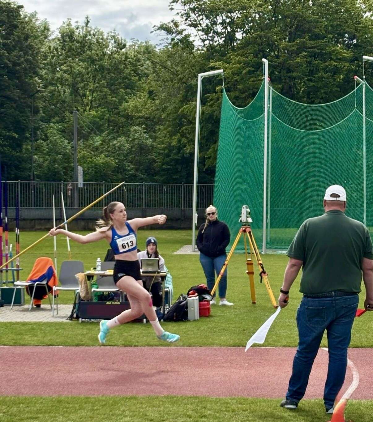 Felicia Henk Speerwurf im 7-Kampf